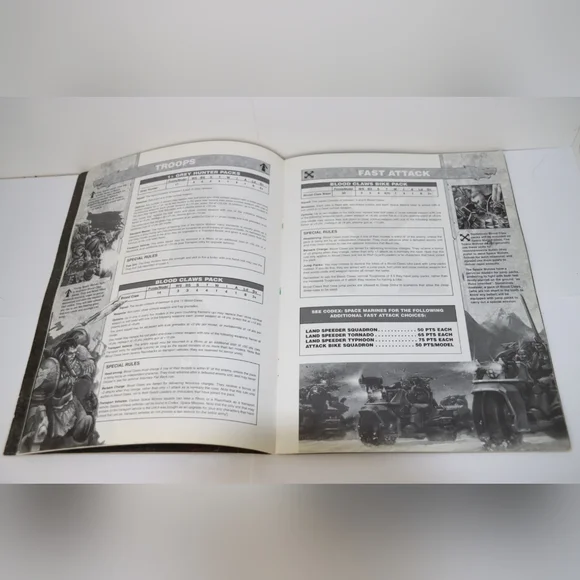 Warhammer 40K Codex: Space Wolves Rulebook - Picture 3 of 6